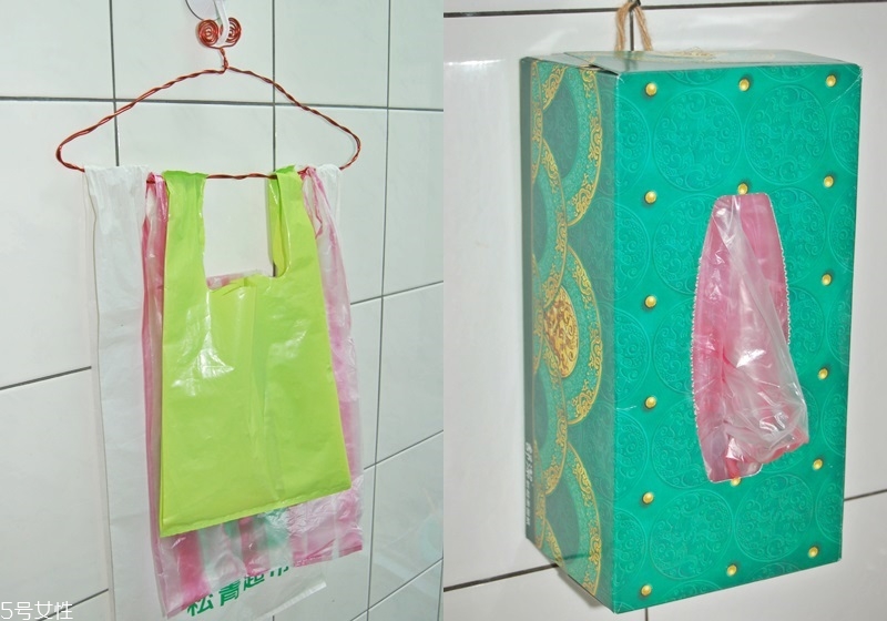 收纳方式：塑胶袋收纳架(塑料收纳袋)
