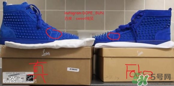 cl鞋真假辨别,cl黑钻鞋一眼辨认真假