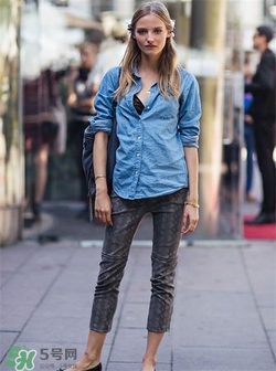 冬季短款牛仔外套搭配图片女,衬衣搭配什么外套比较好