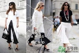 今年最流行的女款裤子,今年流行的女式裤子图片欣赏