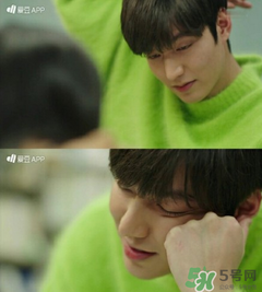 李敏镐绿色毛衣图片,李敏镐毛呢大衣