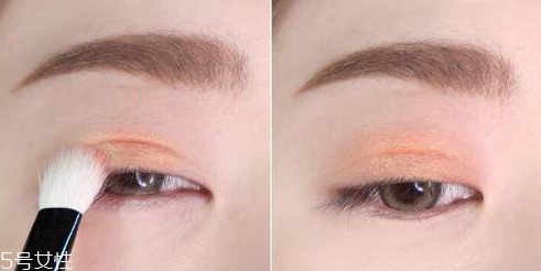 温柔女神橘色眼妆(橘色系眼妆) 温柔女神橘色眼妆(橘色系眼妆)