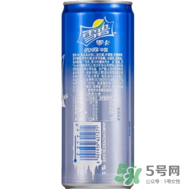 零度雪碧减肥可以喝吗,0度雪碧减肥可以喝吗