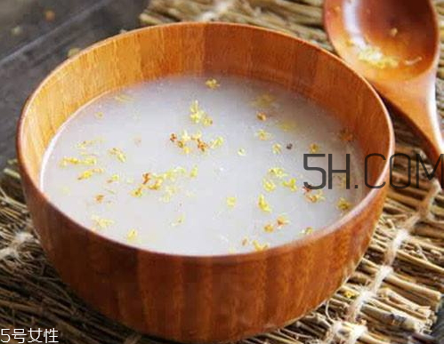 桂花粥怎么做好吃,桂花粥的做法窍门