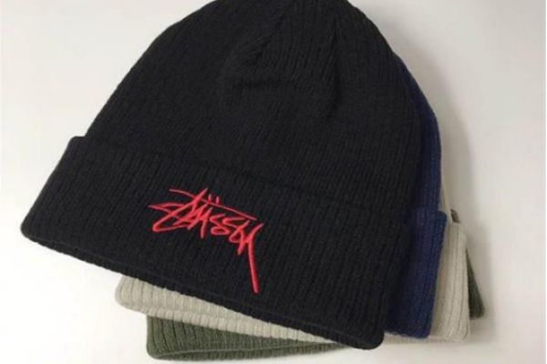 stussy帽子价格,stussy笑脸针织帽