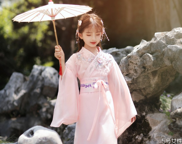 半散半发髻,半辫子半披发