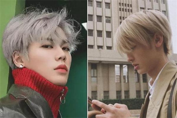 亚麻色头发图片,显白亚麻色