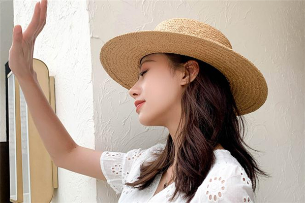 草帽头发型,草帽披肩单元花教程