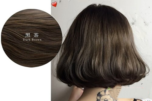 黑茶色和黑色哪个显白,黑茶色和黑棕色哪个显白