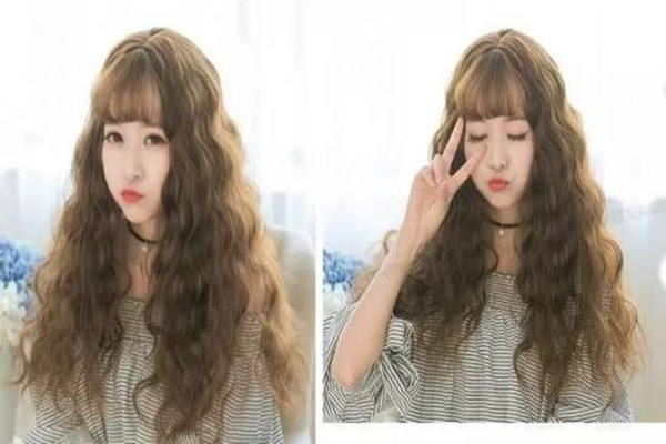 水波纹烫发能维持多久,无需打理的卷发水波纹