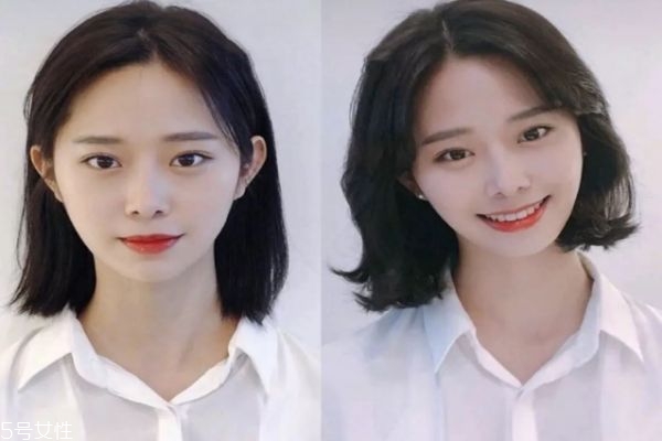 气垫烫发型图片男,气垫烫发型图片女生中长发