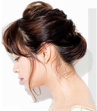 自己盘头发简单好看的步骤,盘长发简单好看的步骤