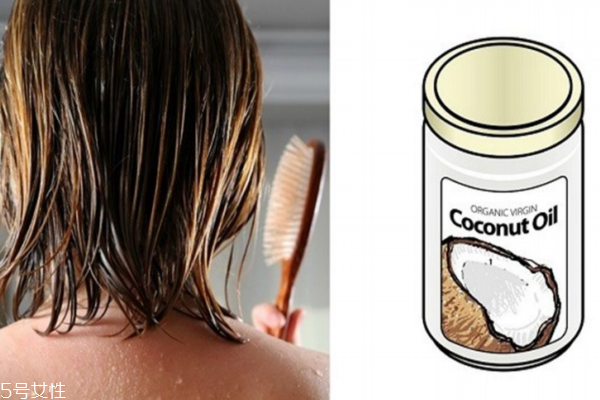 椰子油可以在头发上停留多久,椰子油护发要多久