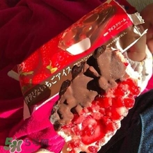 草莓巧克力雪糕,整颗草莓巧克力