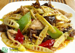 竹笋炒木耳的做法,竹笋炒木耳的做法大全家常