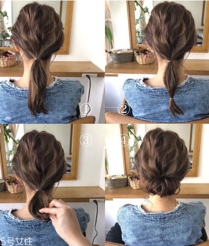 ins风短发发型,日系可爱编发