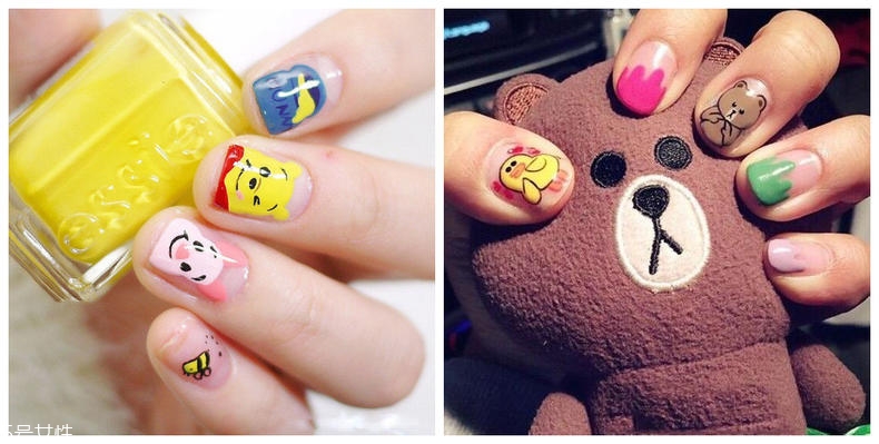 秋冬季美甲图片仙女风,秋季美甲款式