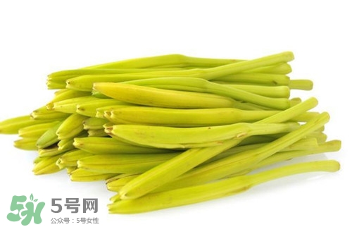 黄花菜的花蕊有什么功效,黄花菜的功用