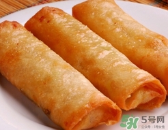 速冻春卷怎么炸又松又脆,速冻春卷怎么炸