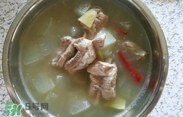 薏米冬瓜排骨汤功效和作用,冬瓜排骨汤功效和作用窍门