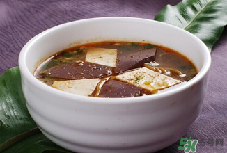 猪血豆腐的营养价值,猪血豆腐有什么营养