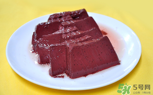 猪血的营养价值及功效和作用,猪血的营养价值和副作用