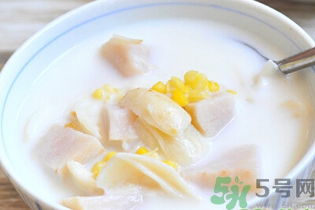 吃芋头能喝纯牛奶吗,芋头炖牛奶有什么好处