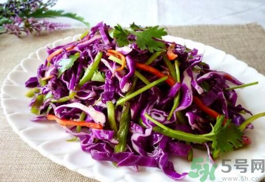 紫甘蓝可以生吃吗蔬菜沙拉,紫甘蓝怎么做