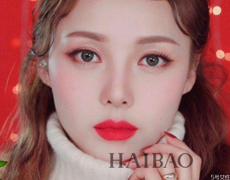 圣诞节画什么妆,圣诞节的妆容