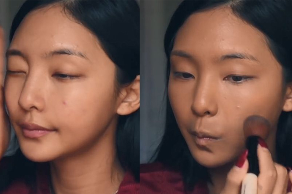 皮肤黑怎么化妆才好看,皮肤黑怎么化淡妆