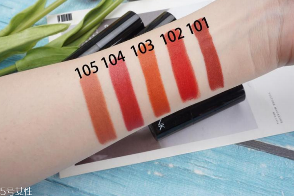 vnk口红颜色推荐,vnk口红怎么样