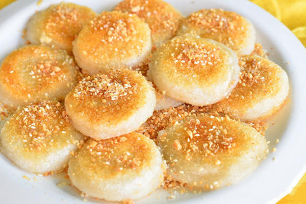 两块煎糍粑热量大概多少,煎糯米糍粑的热量