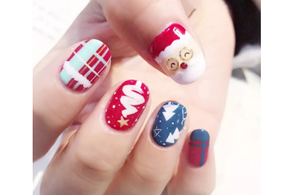 圣诞美甲图片2019,圣诞新年美甲图片 圣诞美甲图片2019,圣诞新年美甲图片