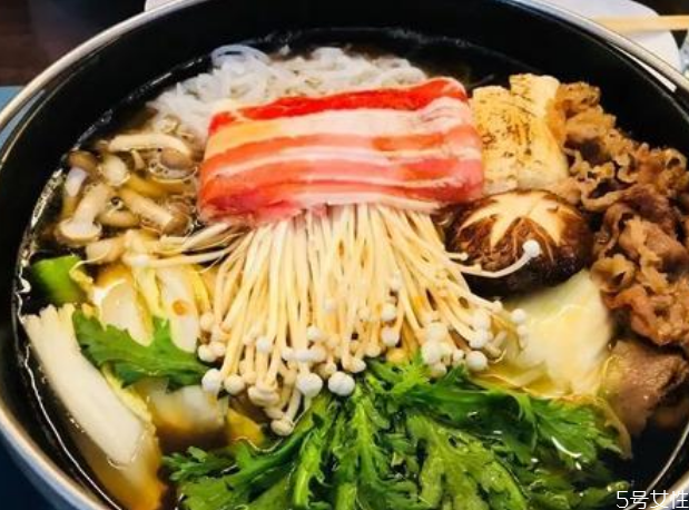 寿喜锅的正确吃法图解,正宗寿喜锅做法