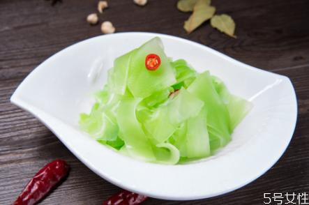 孕妇能吃莴笋么,孕初期可不可以吃莴笋