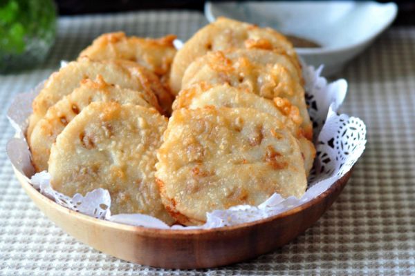 炸藕合的简单做法,炸藕合的家常做法