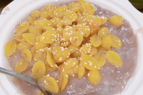 芋泥做的美食,金沙芋泥的做法