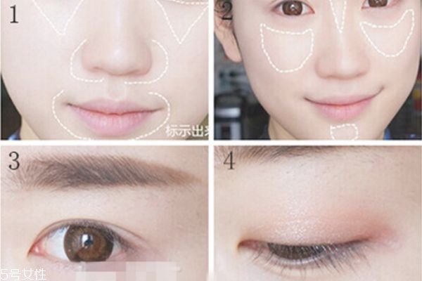 韩国淡妆画法,韩国妆容教程清纯妆 韩国淡妆画法,韩国妆容教程清纯妆