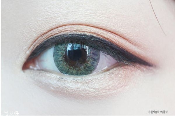 橘色眼妆画法步骤图,橘色眼妆图片如何配色