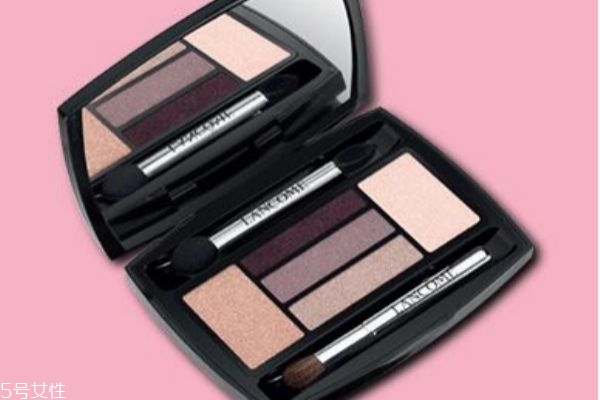 兰蔻五色眼影化妆教程,兰蔻5色眼影盘