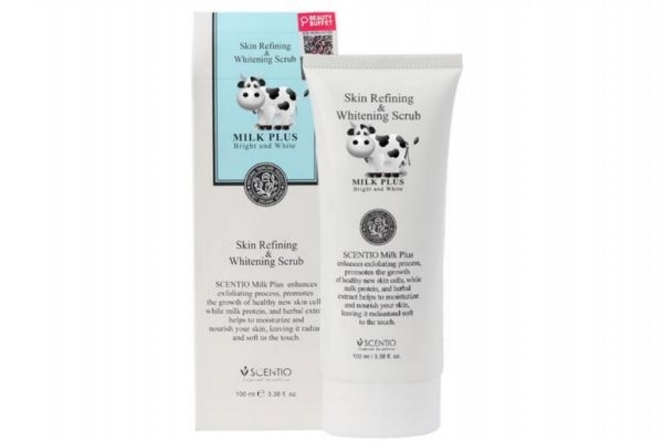 泰国beauty buffetq10牛奶轻柔面部磨砂膏,泰国q10牛奶洗面奶