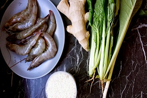 鲜虾蔬菜粥的做法,虾仁蔬菜粥怎么做好吃