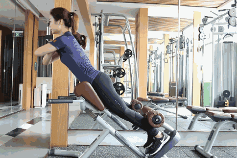 罗马椅挺身的正确方法,罗马椅挺身动作要领