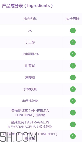 稚优泉水母面膜成分表,稚优泉水母面膜成分表备案