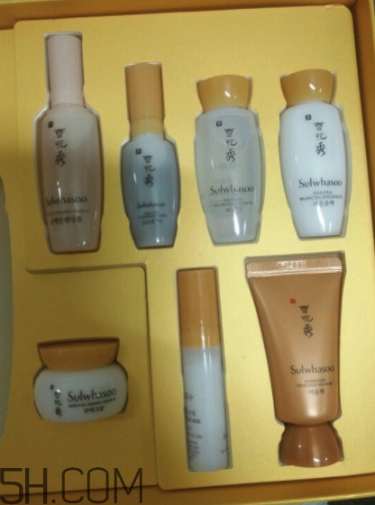 雪花秀滋阴套装里面的小样分别是什么,雪花秀滋阴5件套小样顺序