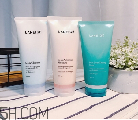 兰芝洗面奶介绍,兰芝的洗面奶