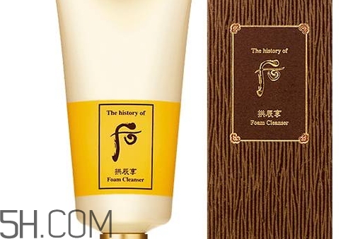 whoo后拱辰享洗面奶泡沫洁面膏,whoo后拱辰享洁面套盒拱辰享泡沫洁面膏