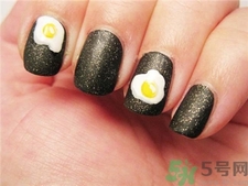 煎蛋美甲图片大全,如何做煎蛋?