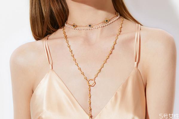 锁骨链吊坠图片大全,锁骨链珠子多大合适