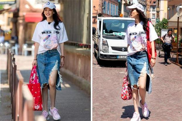 牛仔裙卷边怎么办,牛仔裙卷边怎么办视频